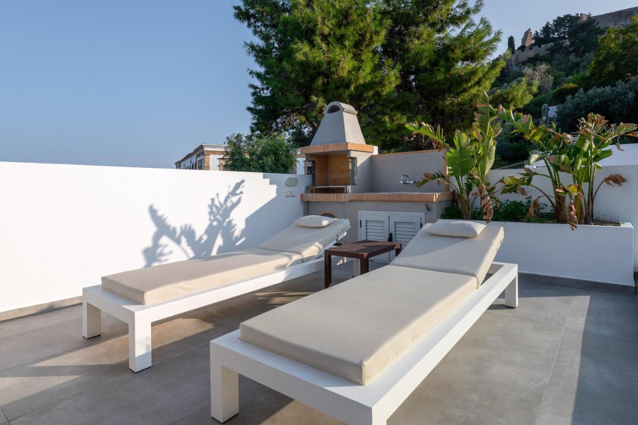 Lindos Shore Summer House With Jacuzzi And Sea View !!! Exterior photo