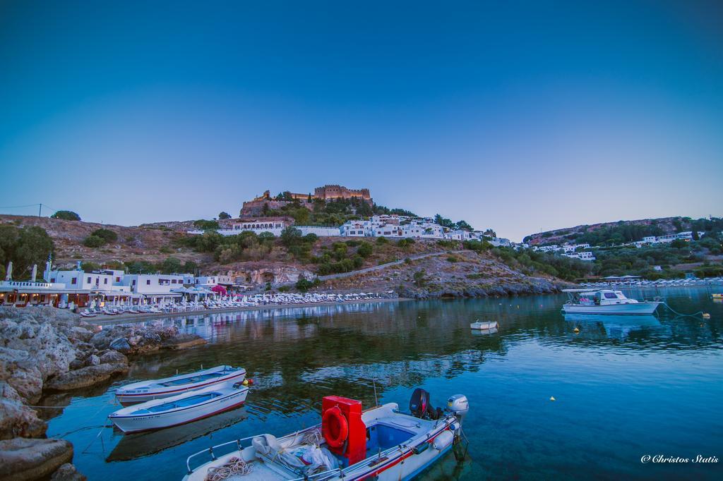 Lindos Shore Summer House With Jacuzzi And Sea View !!! Exterior photo