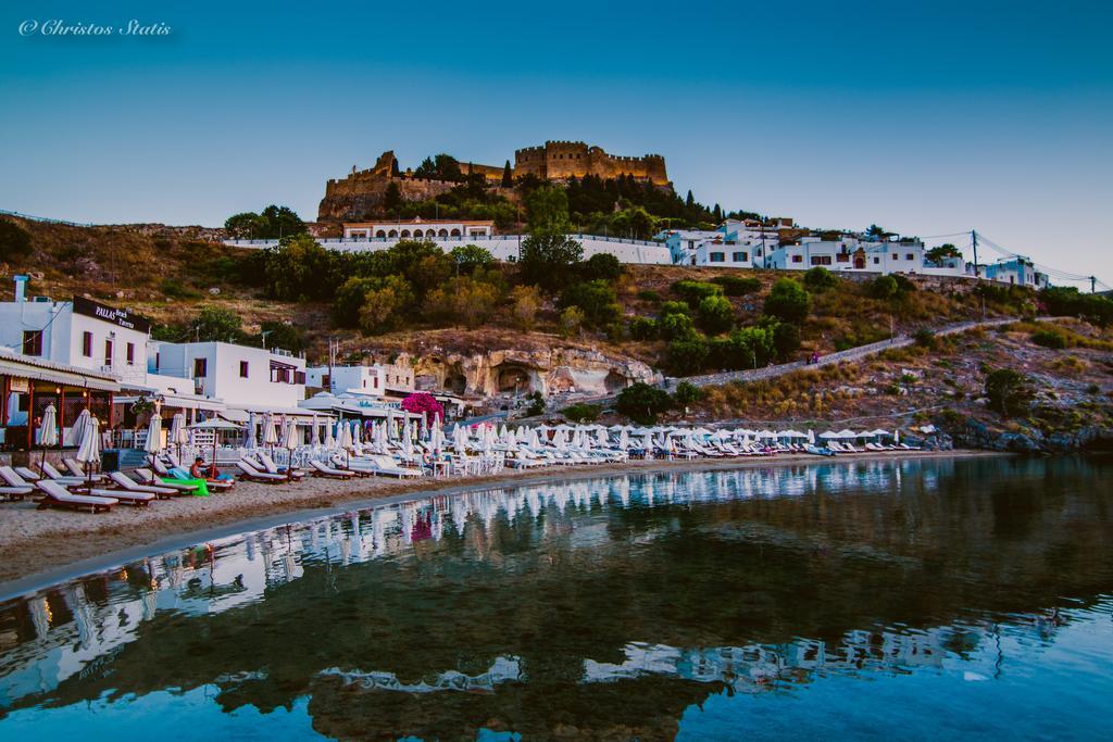 Lindos Shore Summer House With Jacuzzi And Sea View !!! Exterior photo